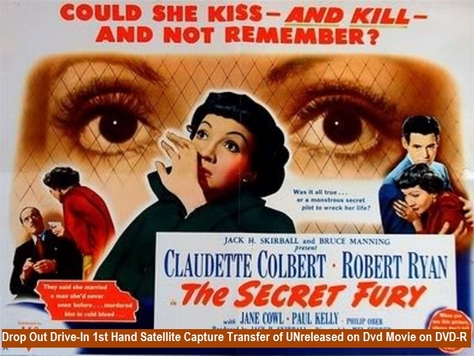 "The Secret Fury" (1950)(DVD-R)