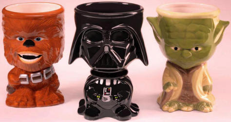 Star Wars mugs loose
