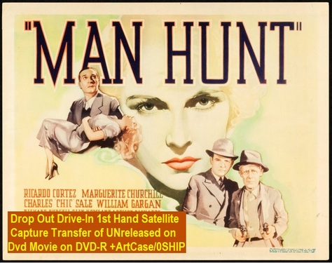 "Man Hunt" (1936){DVD-R}