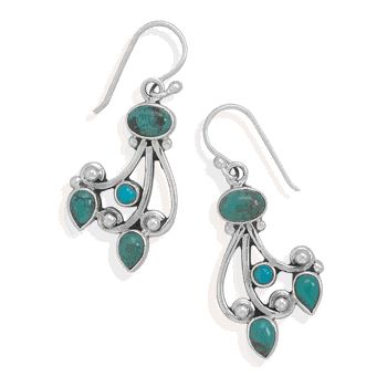 Genuine .925 Sterling Silver and Turquoise!