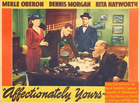"Affectionately Yours" (1941)(DVD-R)