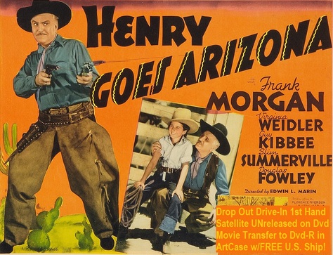 "Henry Goes Arizona" (1939)(DVD-R)