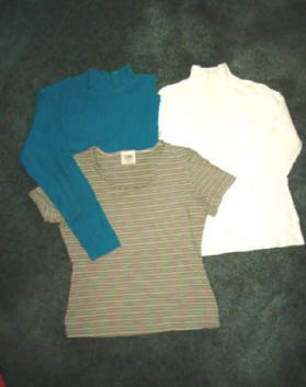 3 Small Petite tops