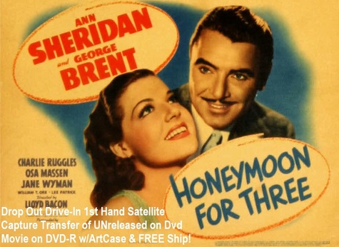 "Honeymoon for Three" (1941)(DVD-R)