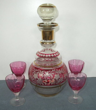 Antique, Cordials Set