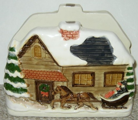 Wintry Scene Napkin Holder