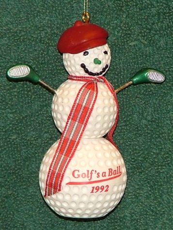 golf snowman front