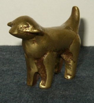 Brass Dog (or lamb)