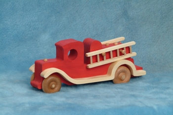Old Time Firetruck (Red)