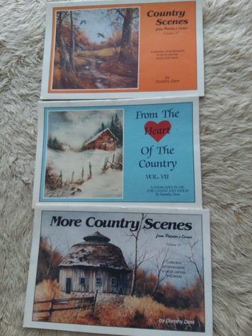 Lot of 3 Dorothy Dent Toll Painting Books