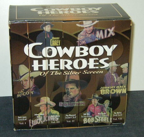 Item #1 - Cowboy Heroes of the Silver Screen - VHS Box Set