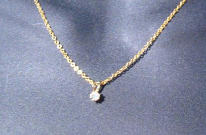 Cache Faux Diamond Necklace