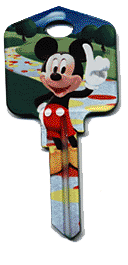 Mickey Mouse House Key