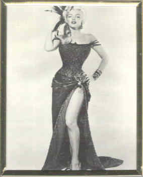 Marilyn Monroe Silver Frame