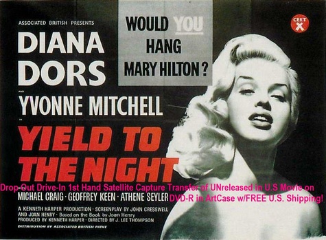 "Yield to the Night" (1956)(DVD-R)