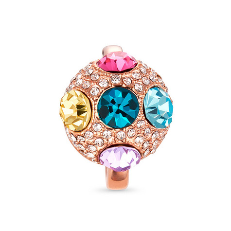 Multi-color Rose Metal One Size Fits All Ring. OH, SO BEAUTIFULLY STUNNING! A MUST HAVE!