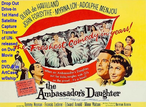 "The Ambassador's Daughter" (1956)(DVD-R)