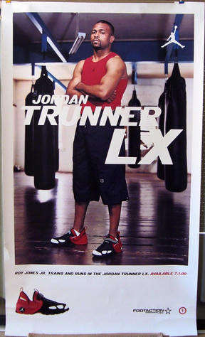 Roy Jones shoe store poster