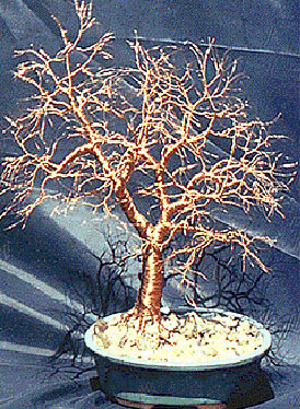 Copper Elm - Wire Tree Sculpture
