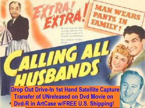 "Calling All Husbands" (1940)(DVD-R)