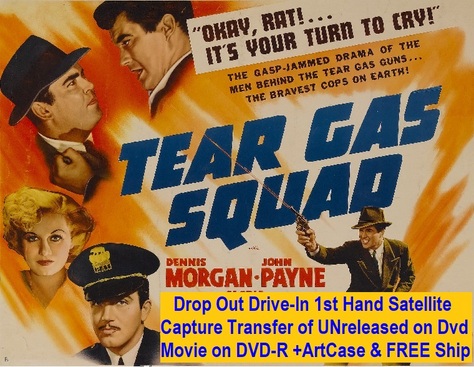 "Tear Gas Squad" (1940)(DVD-R)