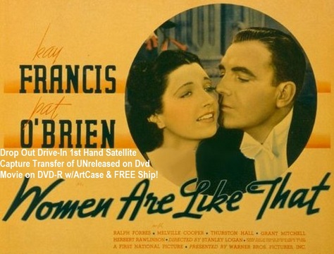 "Women Are Like That" (1938)(DVD-R)