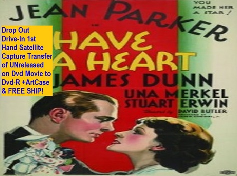 "Have a Heart" (1934)(DVD-R)