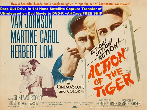 "Action of the Tiger" (1957)(DVD-R)
