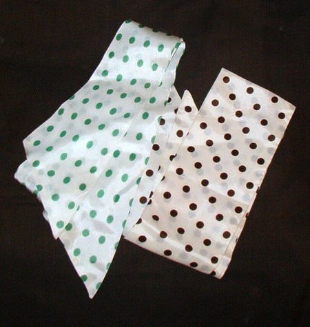 Polka Dot Scarves