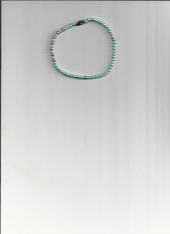 Something Blue with Pink and Purple for that special wedding day or any day! COMFORTABLE TO WEAR!