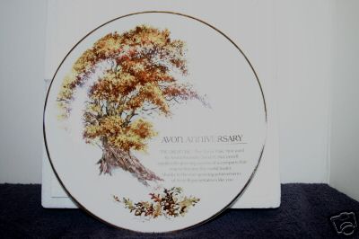 AVON 5TH ANNIVERSARY PLATE