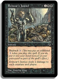 Evincar's Justice
