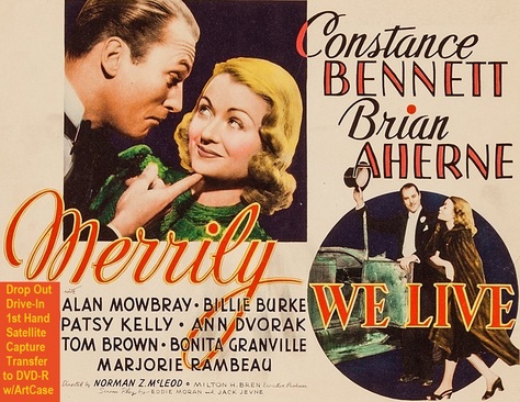 "Merrily We Live" (1938){DVD-R}
