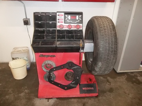 SNAP ON SPIN BALANCER