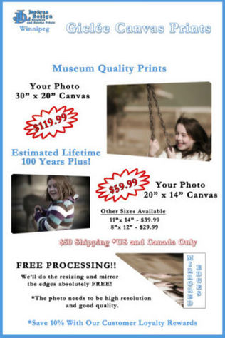 Canvas Specials