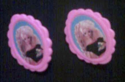 Barbie Cameo Earrings