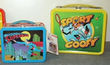 Items #1 & #2 - Superman & Sport Goofy