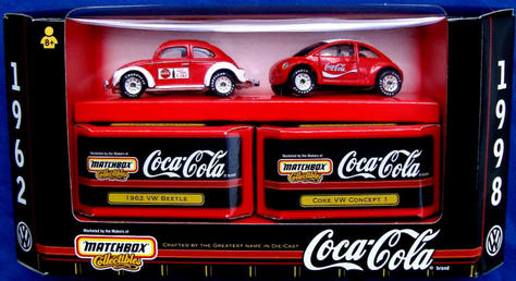 Coca Cola VW bug set