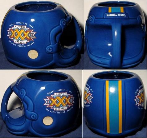 Super Bowl XXX mug