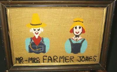 Mr and Mrs Farmer Jones
