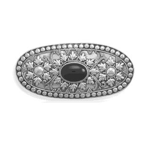 Genuine .925 Sterling Silver and Black Onyx!