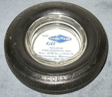 Vintage, Goodyear Tire Ashtray