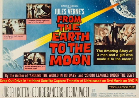 "From Earth to the Moon" (1958){DVD-R}