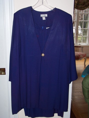 august max purple dress size 20