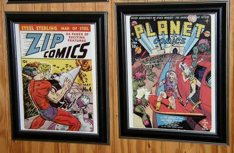 #1 Zip & #2 Planet Comics