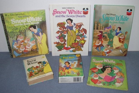 Set 1 -- Six (6) Snow White Books