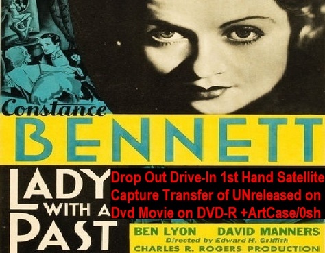 "Lady With a Past" (1932){DVD-R}