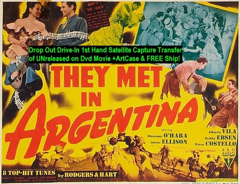 "They Met in Argentina" (1941){DVD-R}