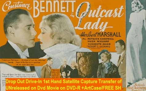 "Outcast Lady" (1934){DVD-R}