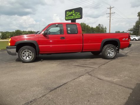 2005 CHEVROLET, 1/2 TON, 4X4, X-CAB, LONG BOX, 95K